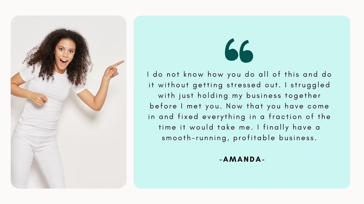 Amanda testimonial for Wildling Dreams